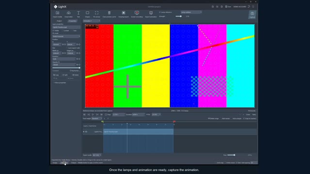 Capture animation