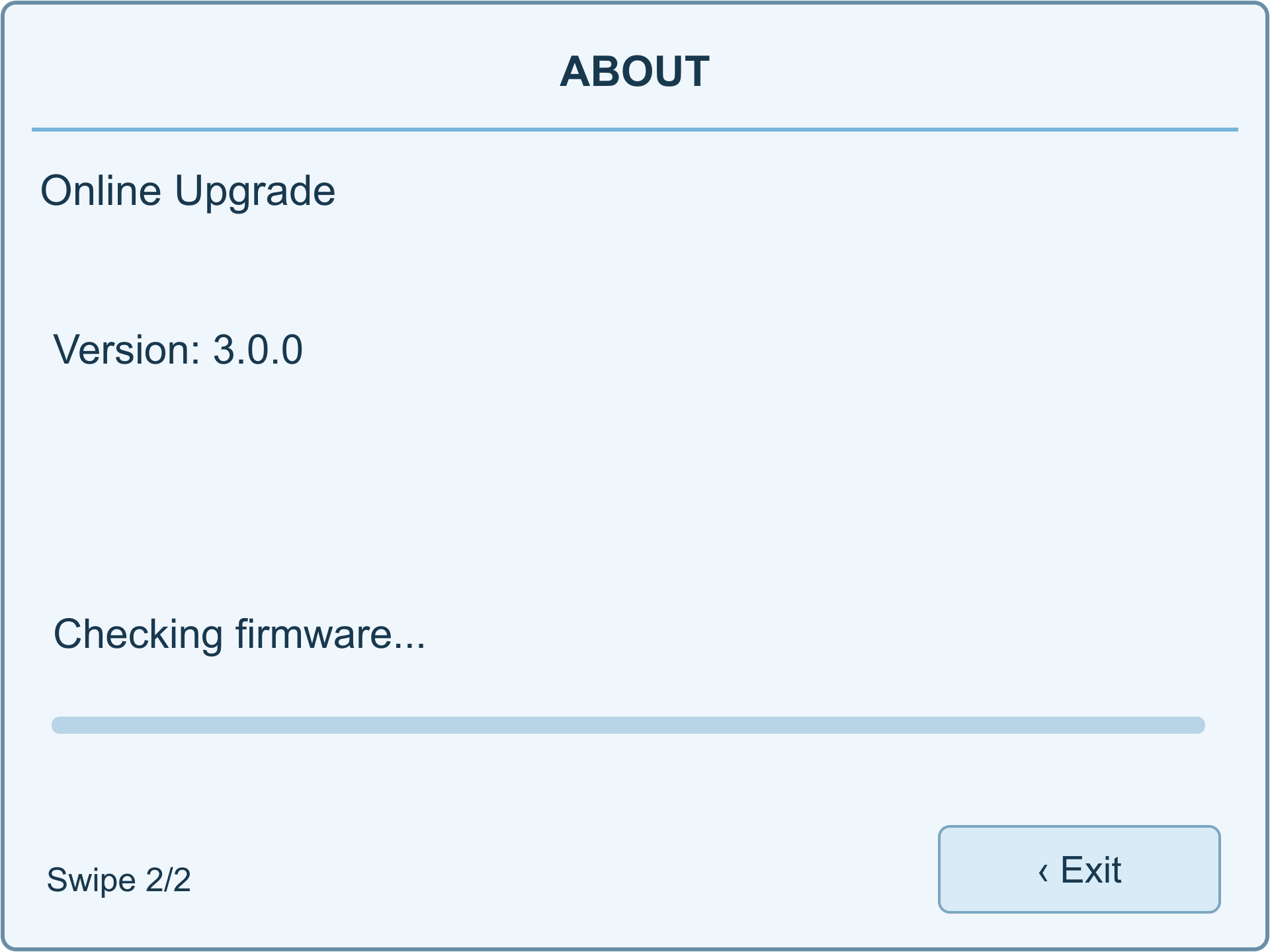 13 Online firmware upgrade